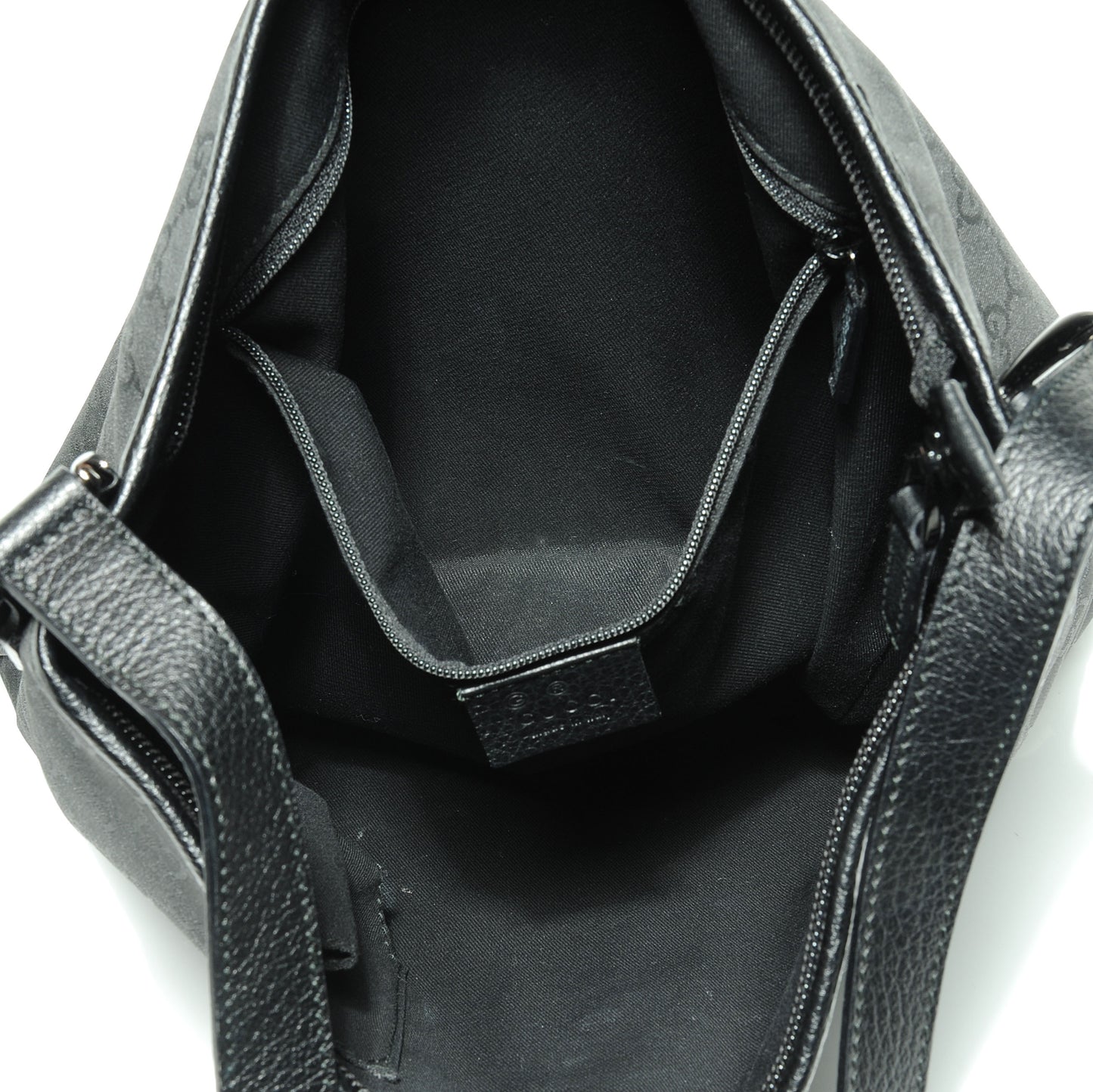 Monogram Abbey Messenger Bag Black