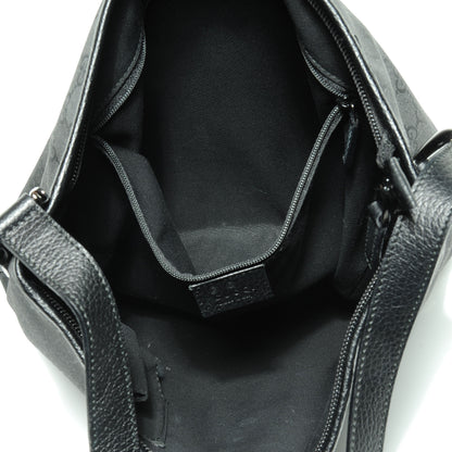 Gucci Monogram Abbey Messenger Bag Black 7 of 7
