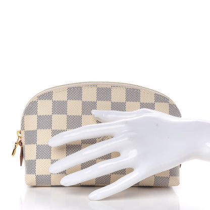 Louis Vuitton Damier Azur Cosmetic Pouch 2 of 9