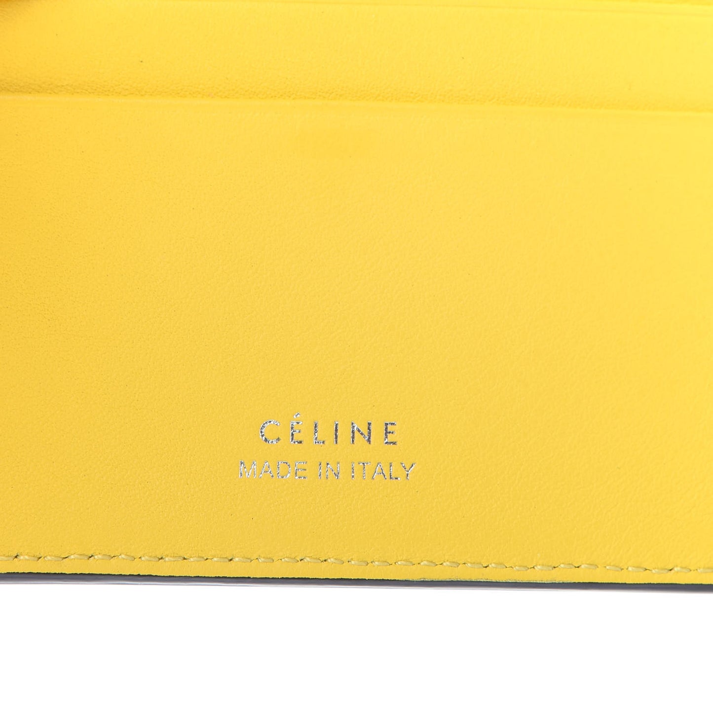 Drummed Calfskin Small Multifunction Folded Wallet Souris