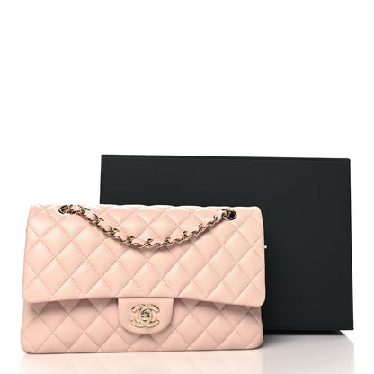 Chanel Caviar Quilted Medium Double Flap Light Pink 11 of 11