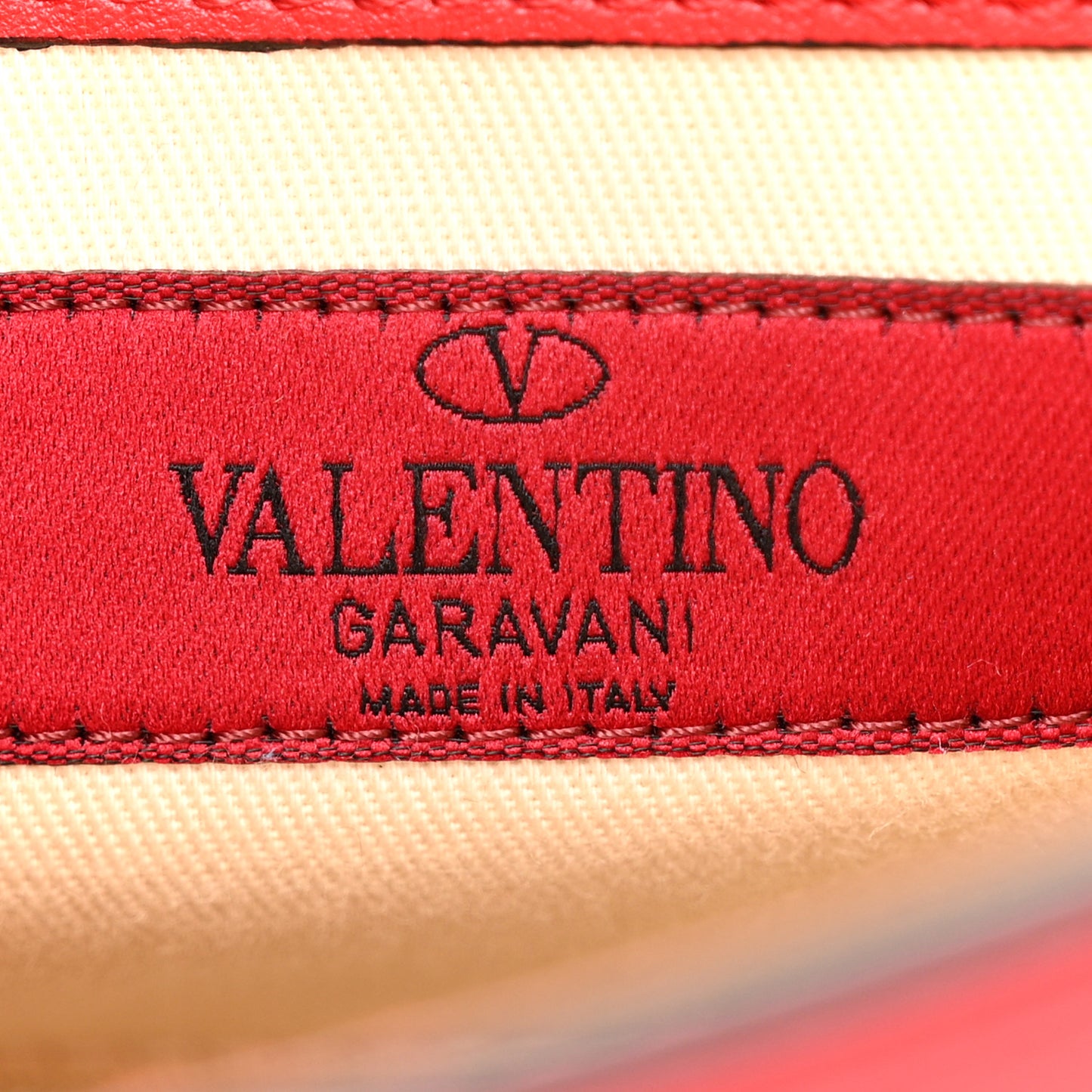 Vitello Medium Rockstud Flip Lock Crossbody Bag Rosso Valentino
