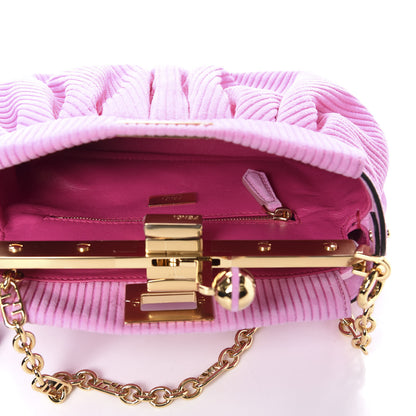 Fendi Camoscio Line Embossed Small Peekaboo Click Bag Lollypop 5 of 11