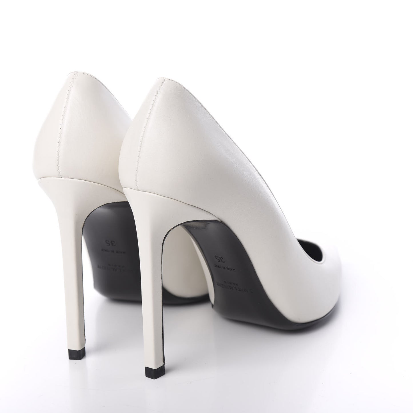 Calfskin Classic Pumps Paris 105 35 White