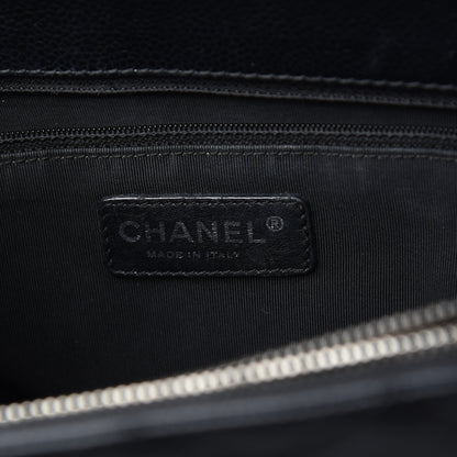 Chanel Caviar Quilted Grand Shopping Tote GST Black 9 of 16