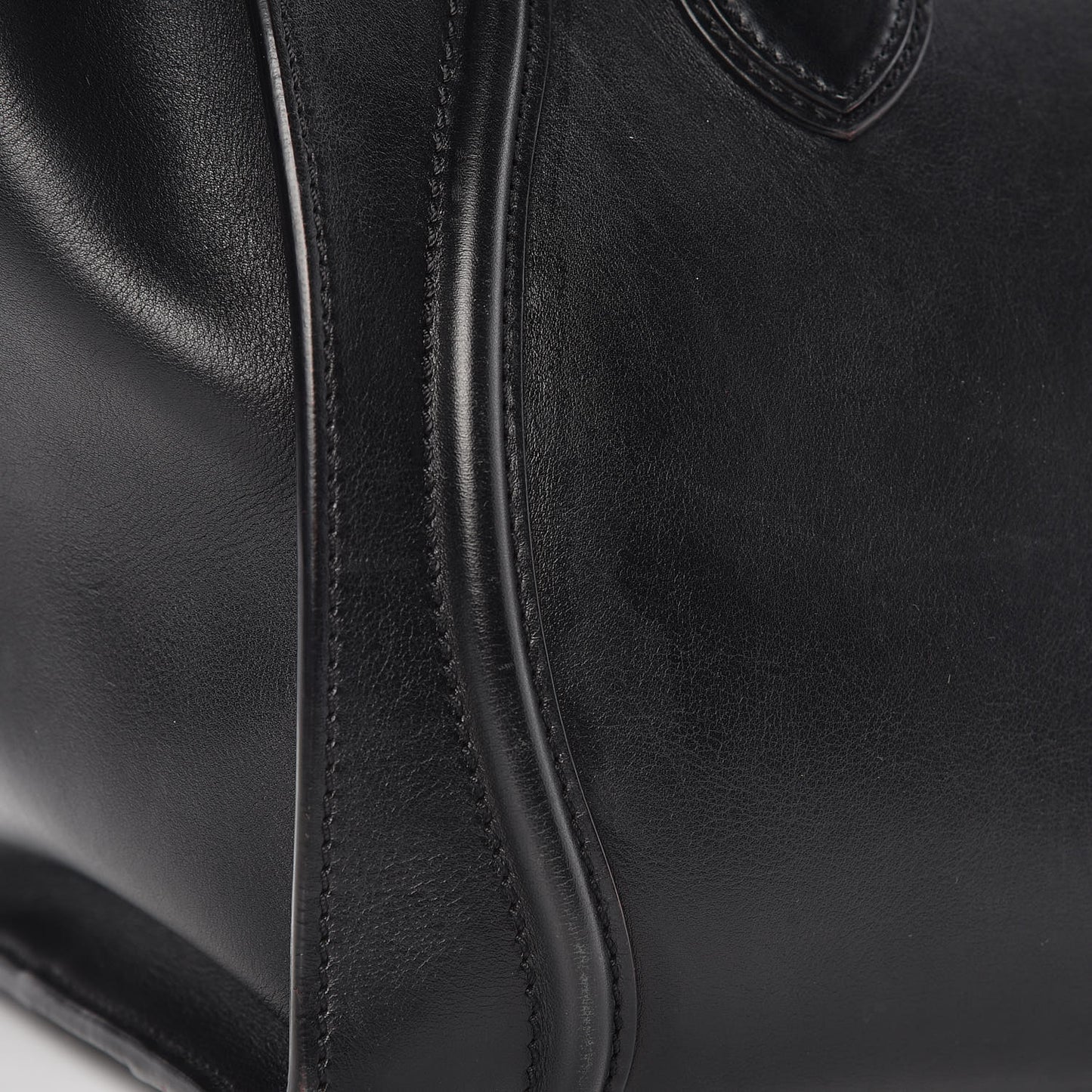 Smooth Calfskin Mini Luggage Black