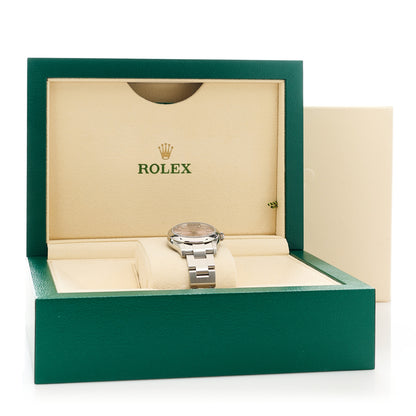 Rolex Stainless Steel 31mm Oyster Perpetual Watch Pink 277200 5 of 5