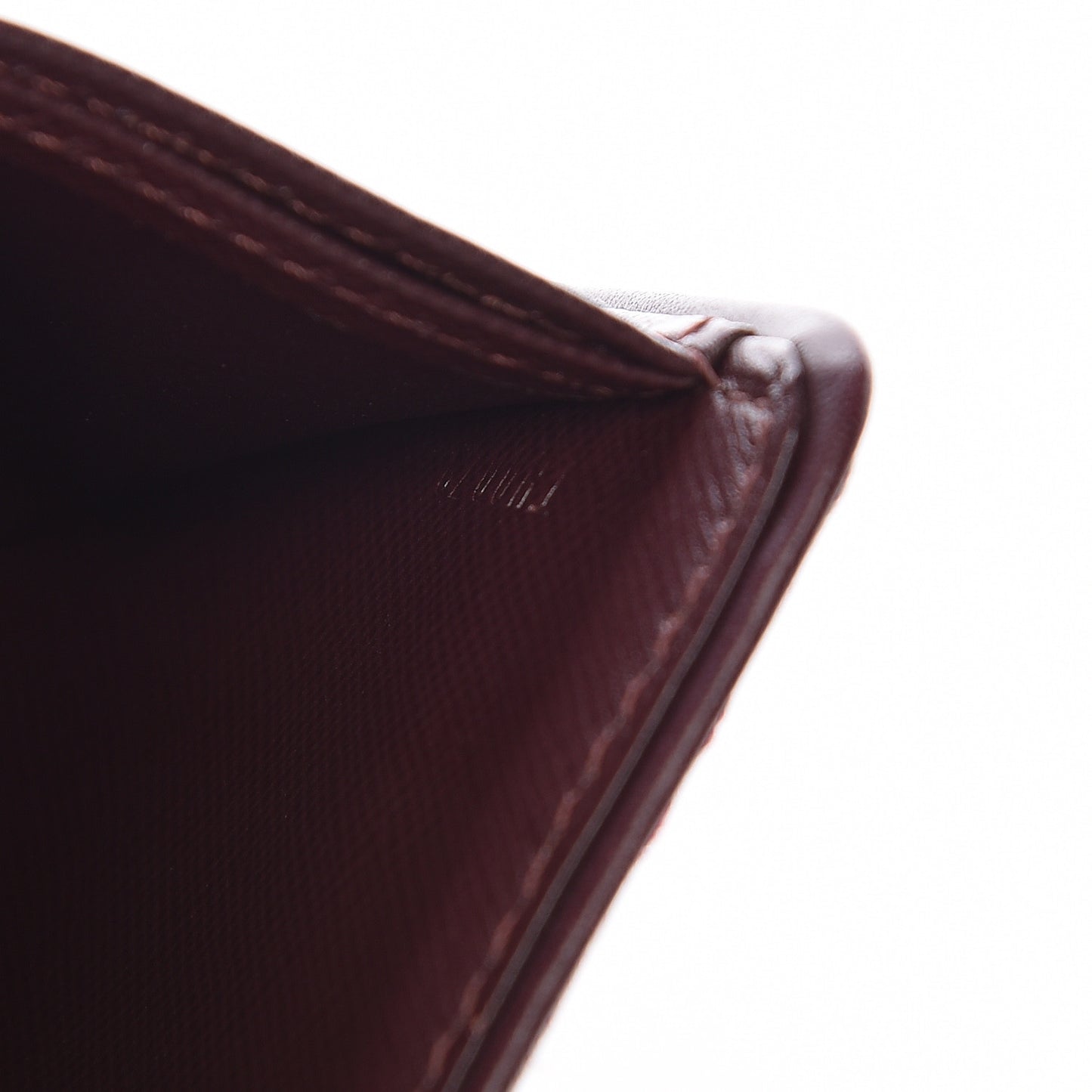 Mini Monogram Compact Wallet Cherry