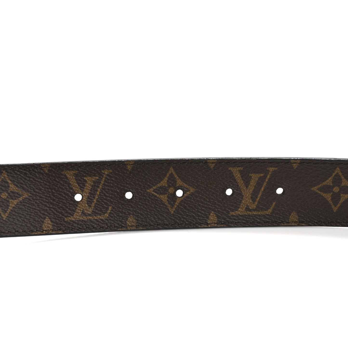 Monogram Epi 35mm LV Circle Reversible Belt 95 38 Black