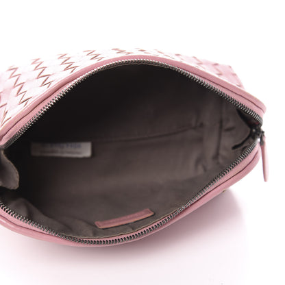 Bottega Veneta Nappa Intrecciato Cosmetic Pouch Watteau 5 of 12