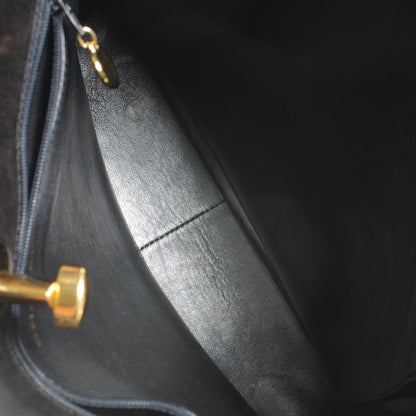 Chanel Lambskin Quilted CC Shoulder Bag Black 9 of 9