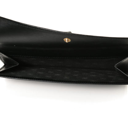 Chanel Grained Calfskin CC Button Long Wallet Black 7 of 14