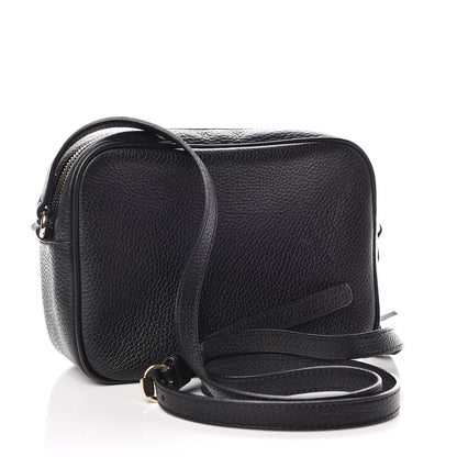 Gucci Pebbled Calfskin Small Soho Disco Bag Black 3 of 10