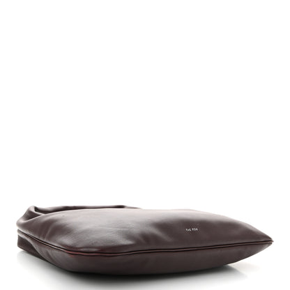 The Row Calfskin Small Everyday Shoulder Bag Eggplant 4 of 9
