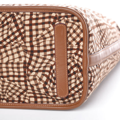 MCM Visetos Medium Liz Reversible Shopper Tote Cognac 21 of 22