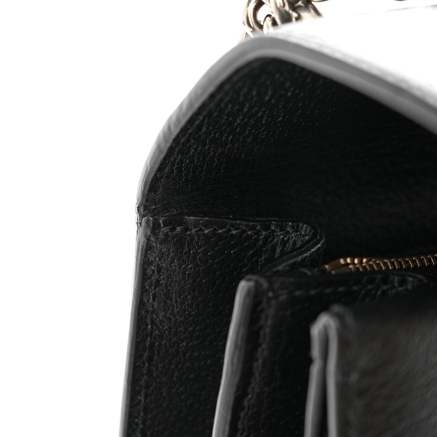 Gucci Calfskin Web Medium Dionysus Shoulder Bag Black 14 of 15