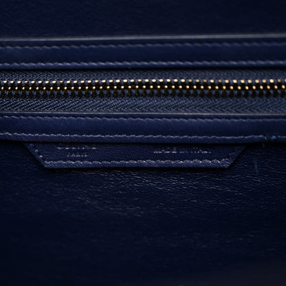 Celine Smooth Calfskin Mini Luggage Navy Blue 6 of 12