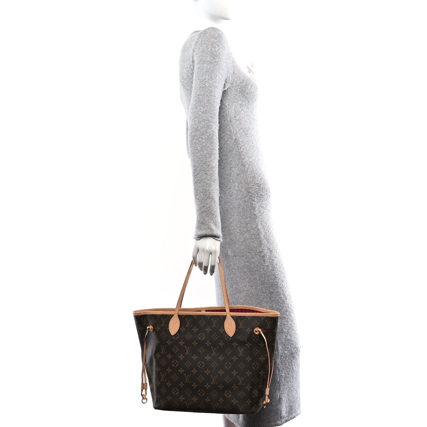 Monogram Neo Neverfull MM Pivoine