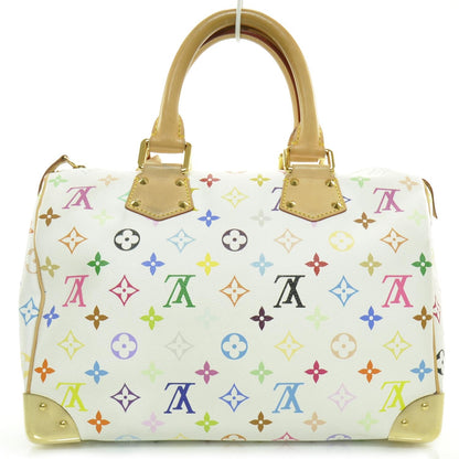 Louis Vuitton Monogram Multicolor Speedy 30 White 4 of 12