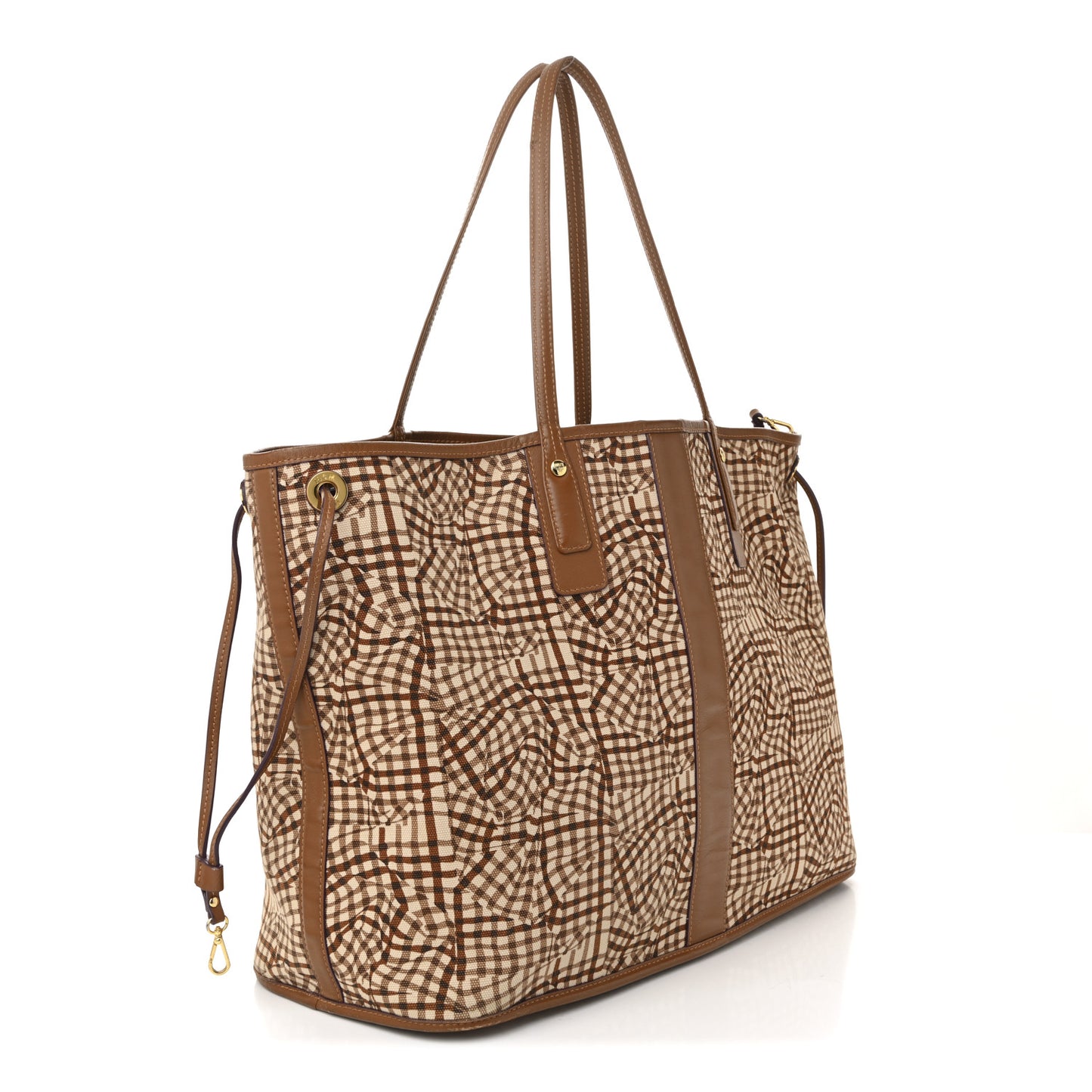 Visetos Large Liz Reversible Shopper Tote Cognac