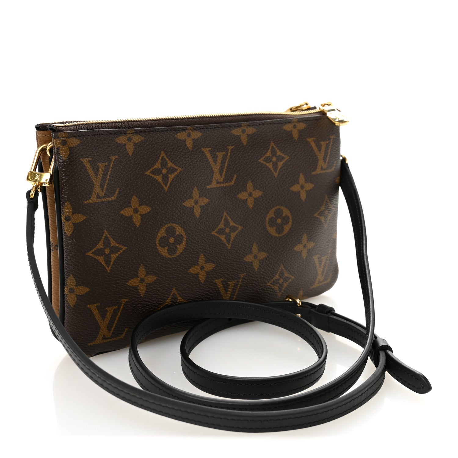 Louis Vuitton Reverse Monogram Giant Double Zip Pochette 3 of 12