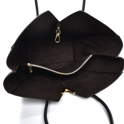 Louis Vuitton Calfskin Monogram Kimono Tote Black 5 of 7