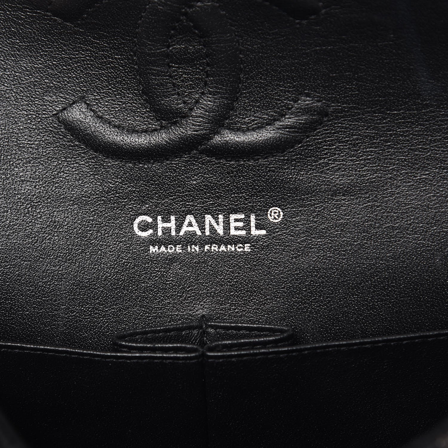 Chanel Lace Metallic Goatskin Medium Double Flap Black Silver 6 of 13
