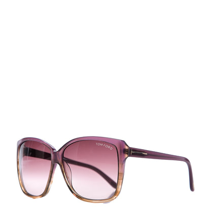 Tom Ford Lydia Sunglasses TF228 Purple Tortoise 1 of 7