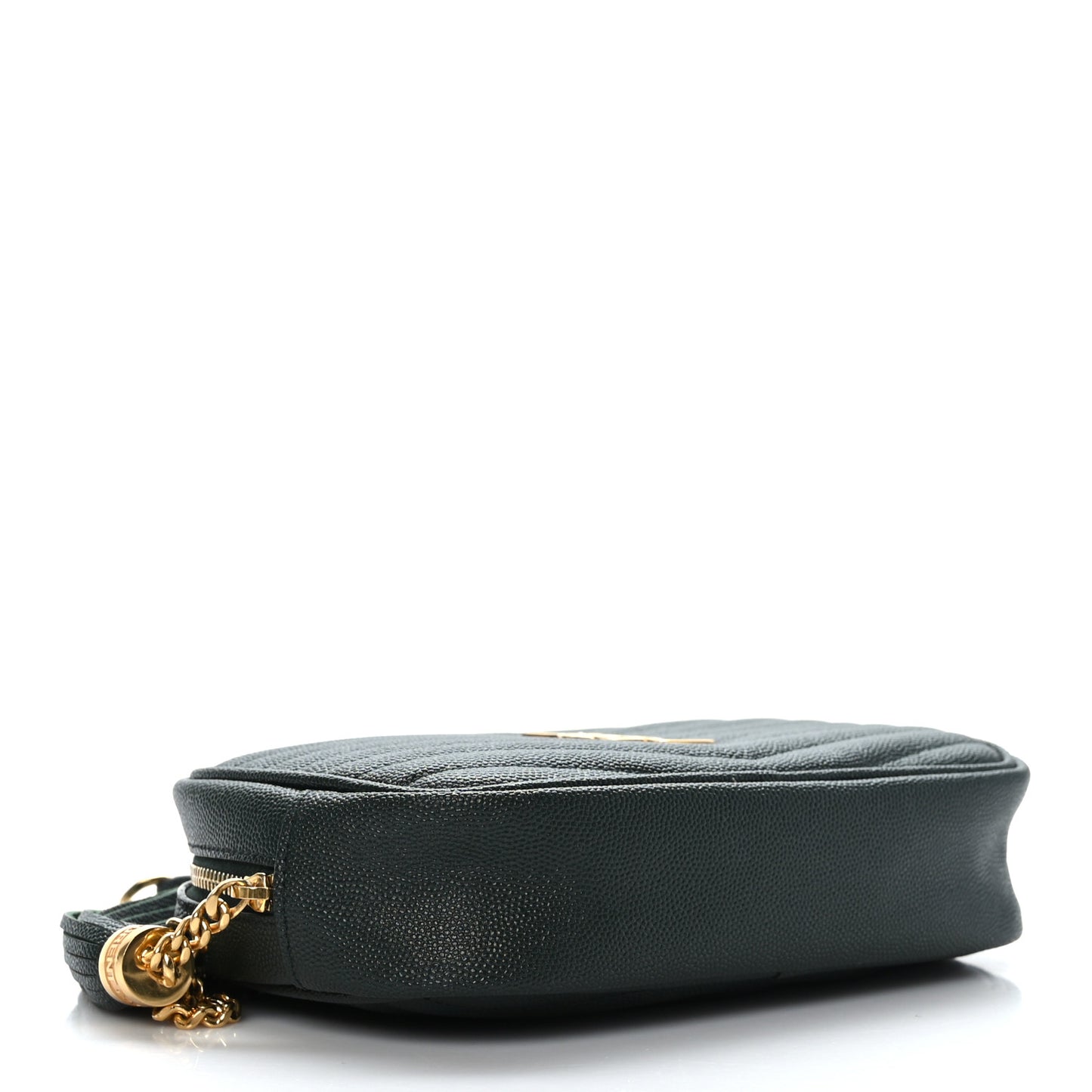 Grain De Poudre Matelasse Monogram Mini Lou Camera Bag New Vert Fonce
