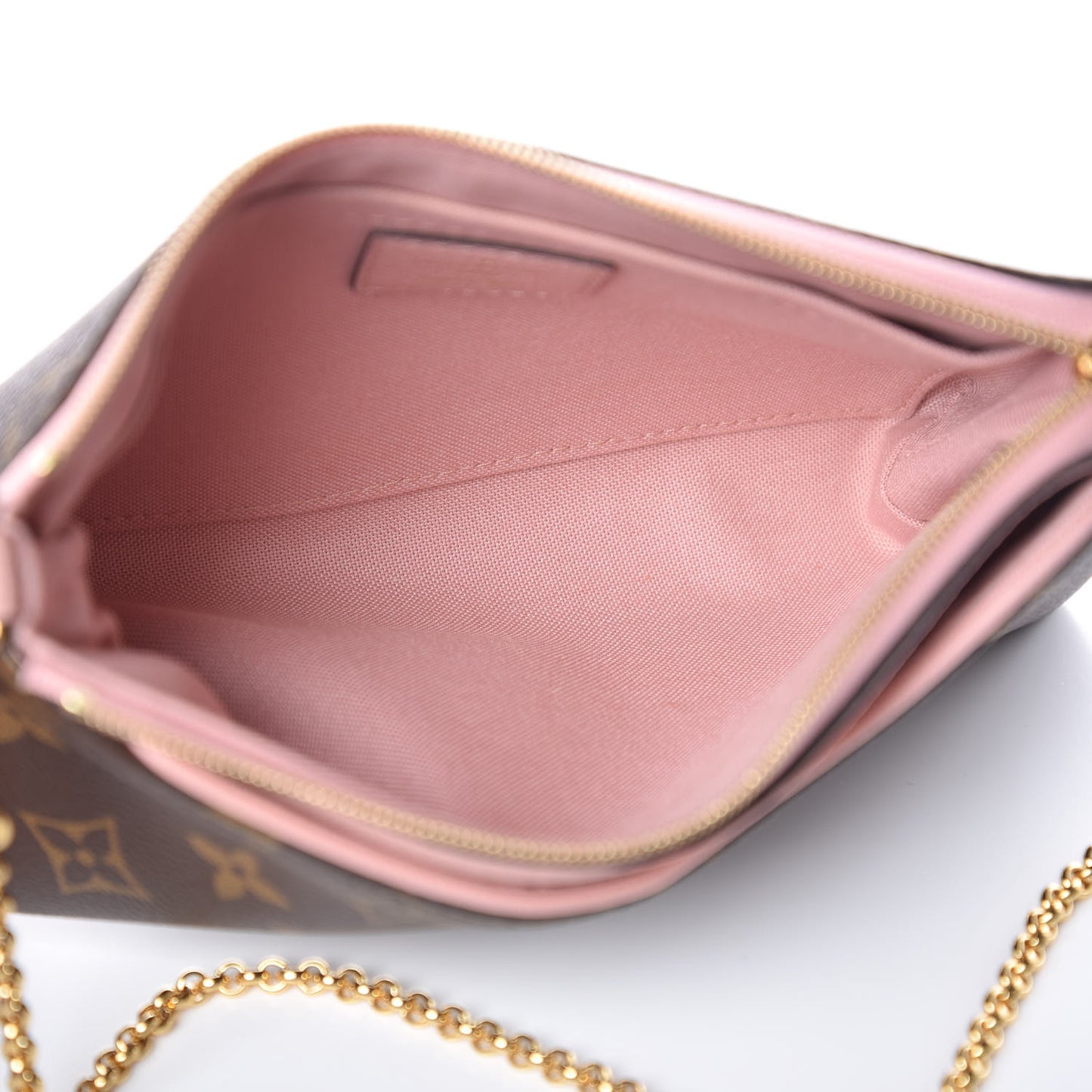 Monogram Pallas Clutch Rose Poudre