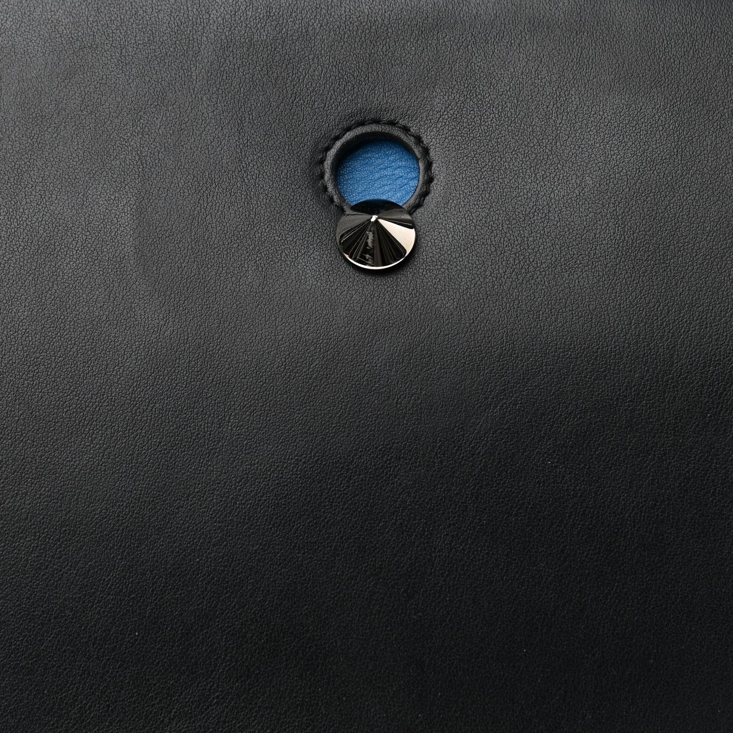 Vitello Baltico Dolce DotCom Satchel Black Blue Royal