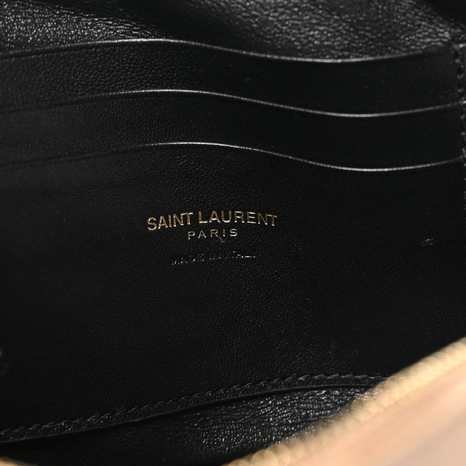 Saint Laurent Grain De Poudre Matelasse Monogram Mini Lou Camera Bag Dark Beige 6 of 11