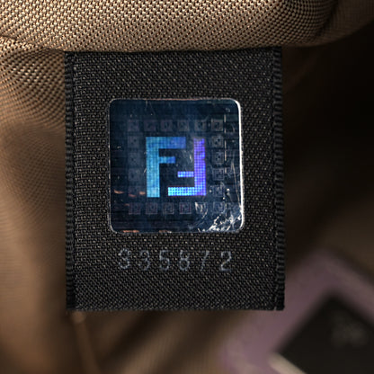 Fendi Zucchino Cuoio Pochette Lilla 8 of 10