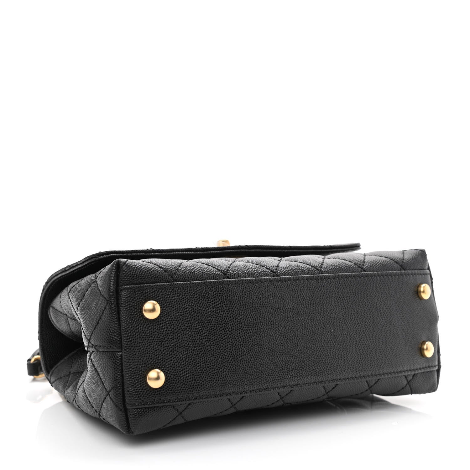 Chanel Caviar Quilted Mini Coco Handle Flap Black 4 of 11