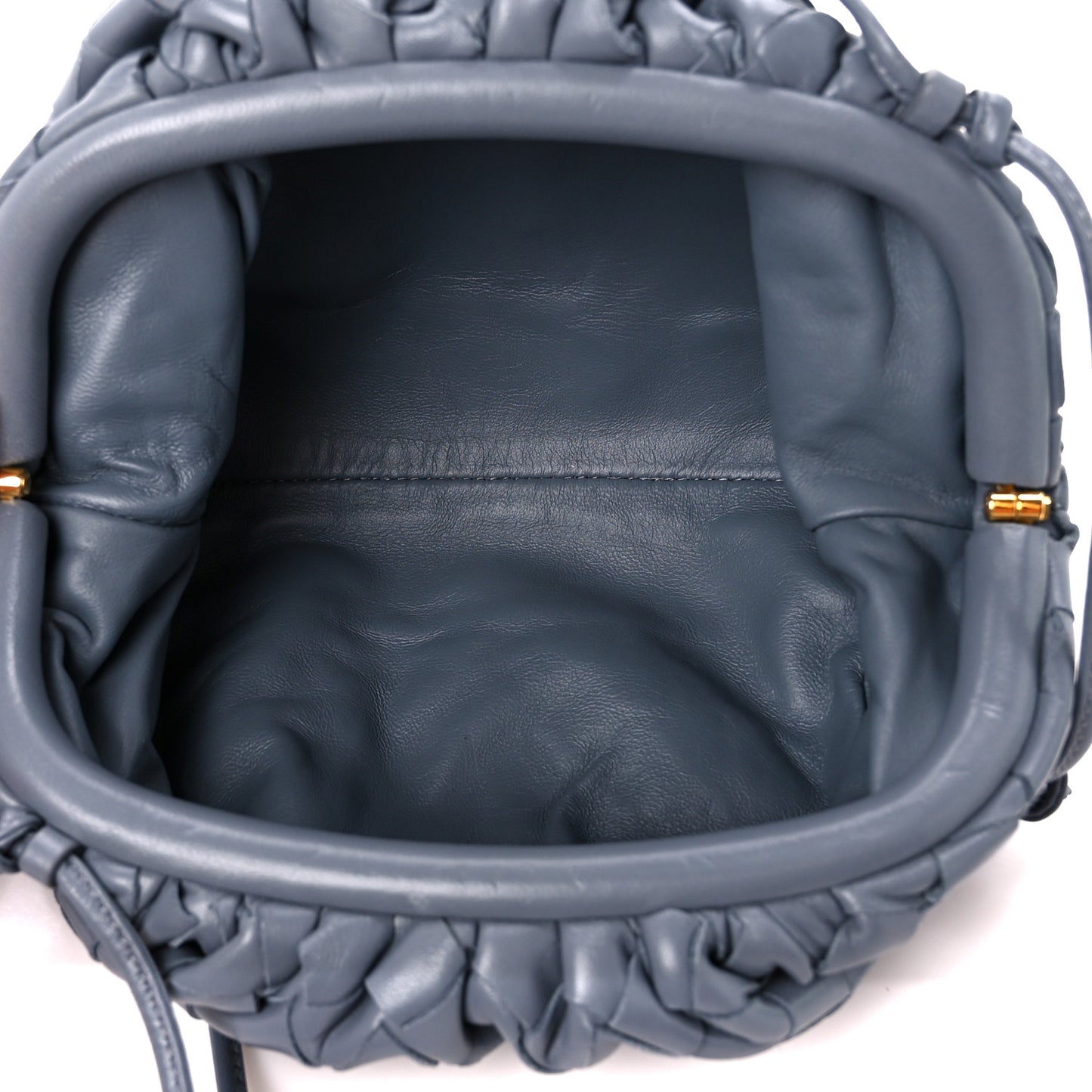 Nappa Intrecciato The Mini Pouch Thunder