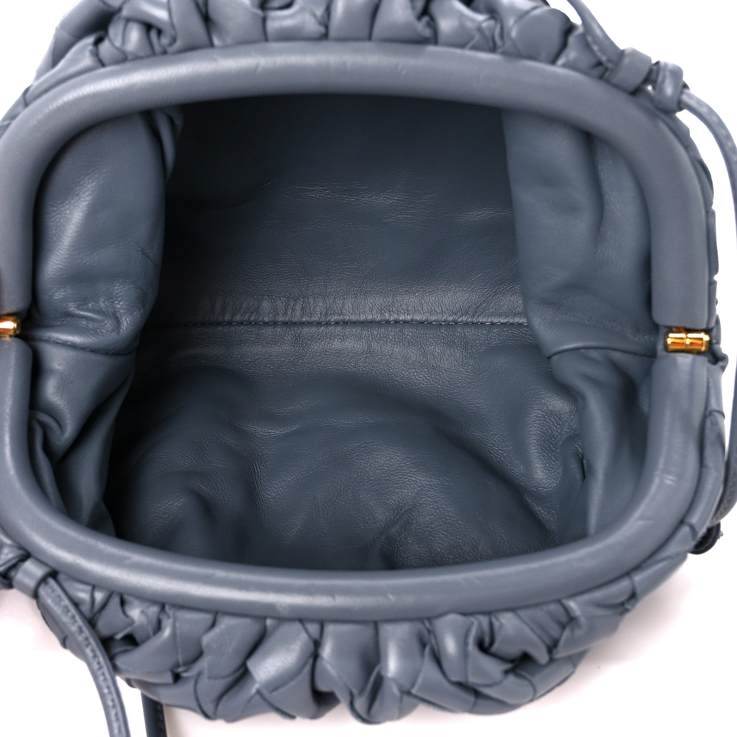Bottega Veneta Nappa Intrecciato The Mini Pouch Thunder 5 of 11