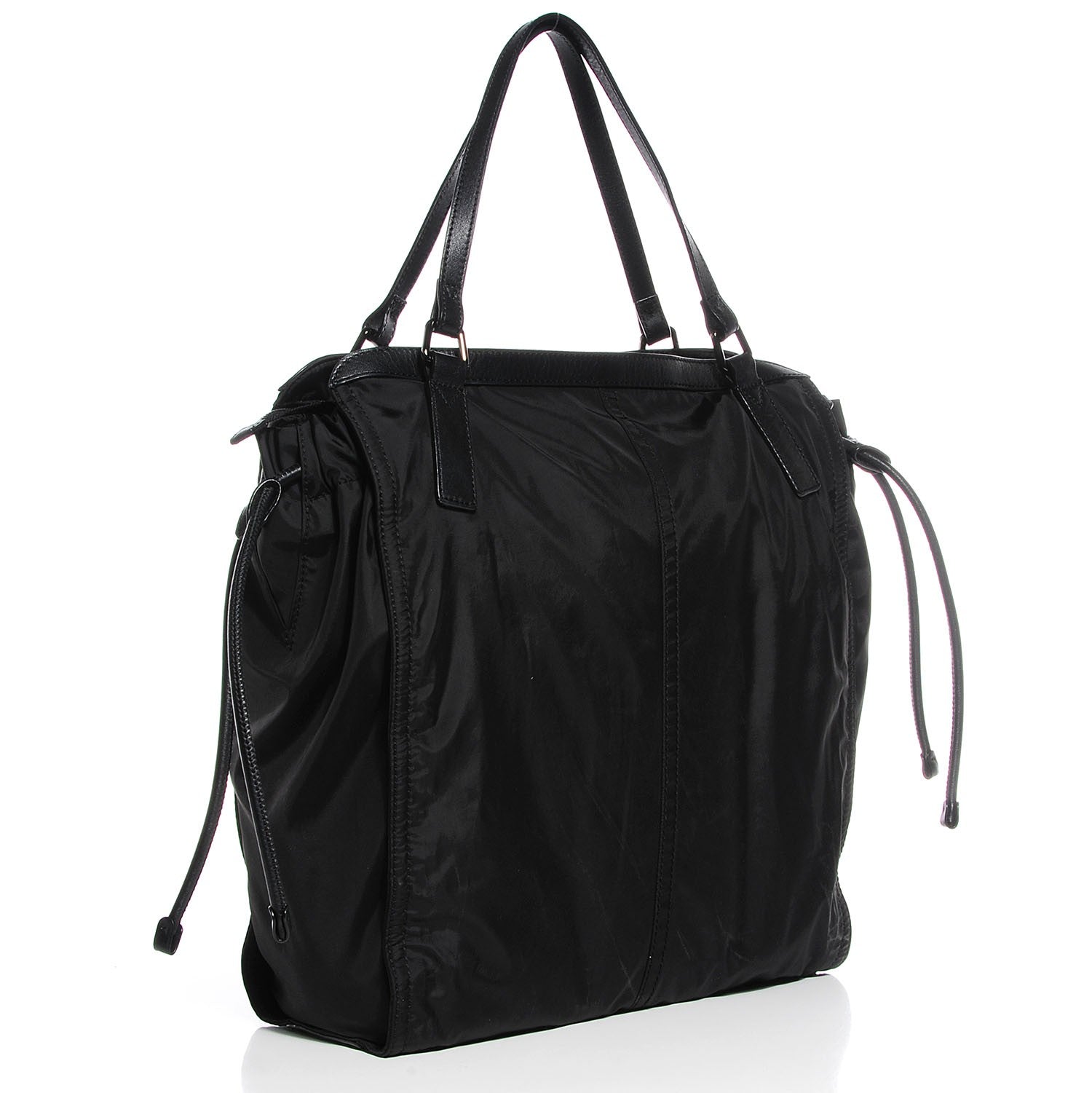Burberry Nylon Buckleigh Packable Tote Black 3 of 8