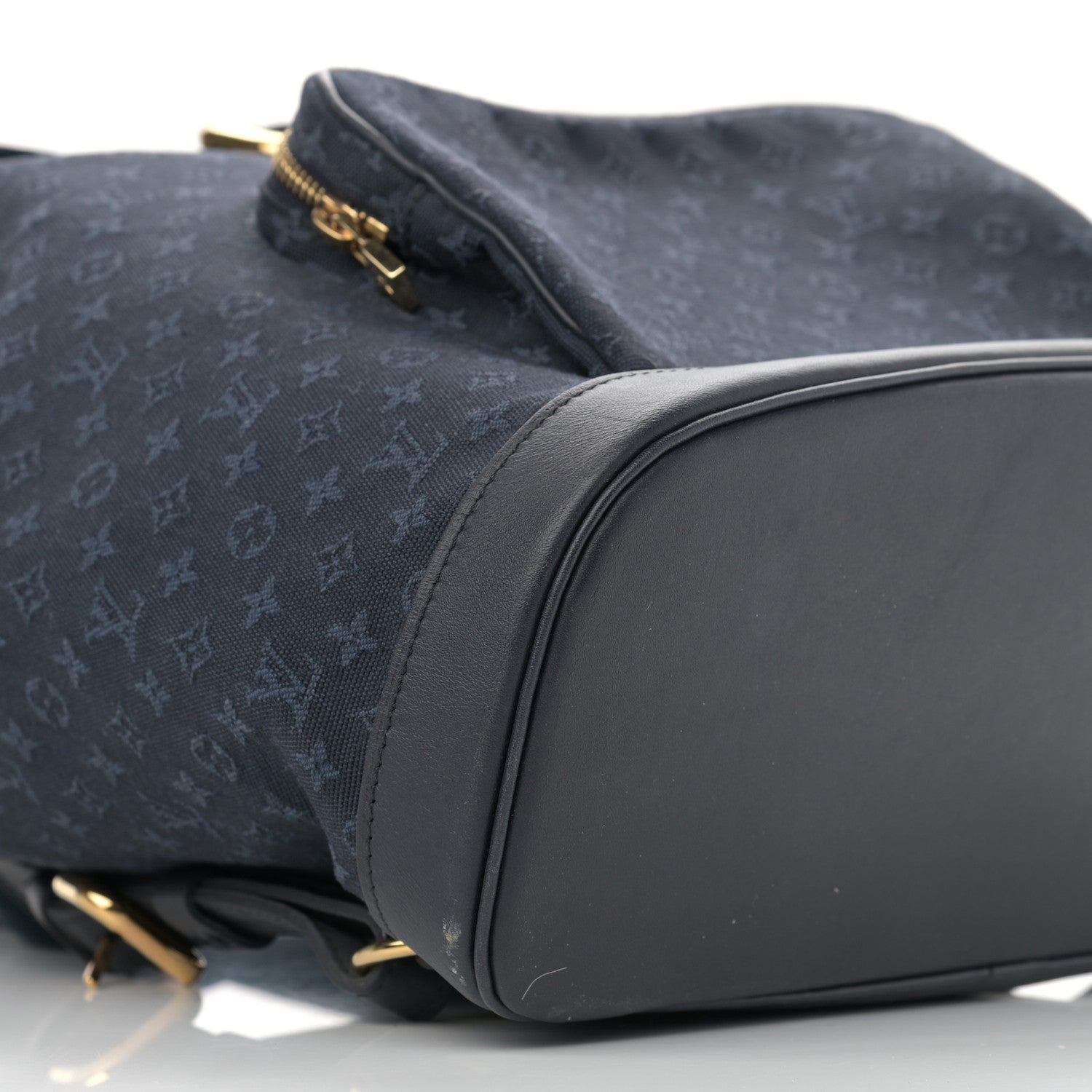Louis Vuitton Mini Monogram Montsouris GM Backpack Blue 8 of 10