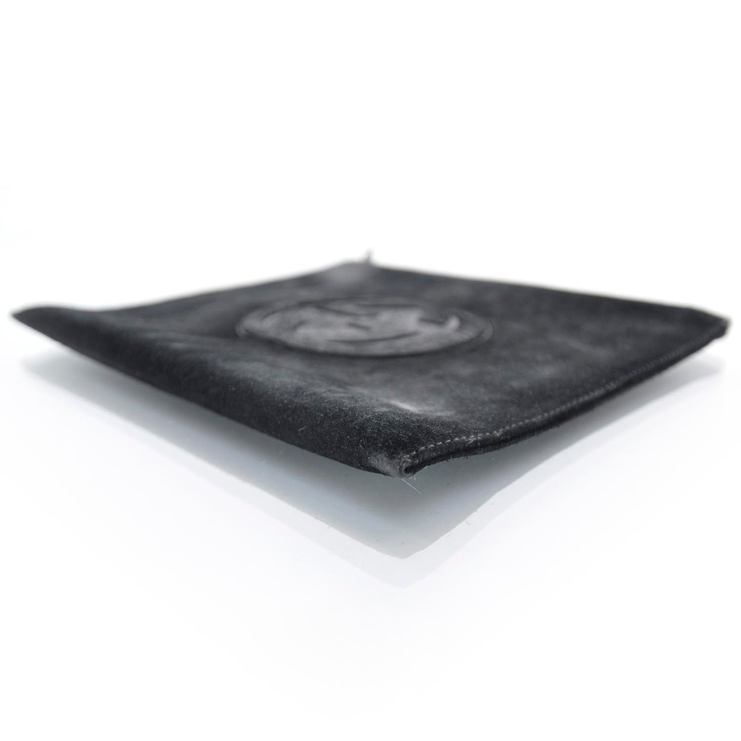 Suede GG Pouch Black