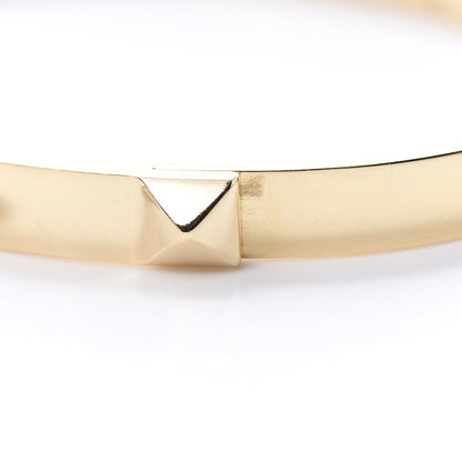 Hermes 18K Yellow Gold PM Collier De Chien Bracelet LG 5 of 6