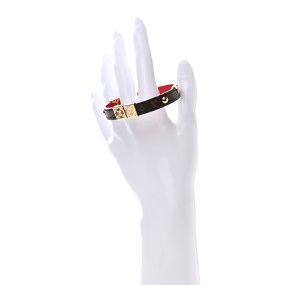 Louis Vuitton Monogram LV Circle Reversible Bracelet 19 Rouge 2 of 6
