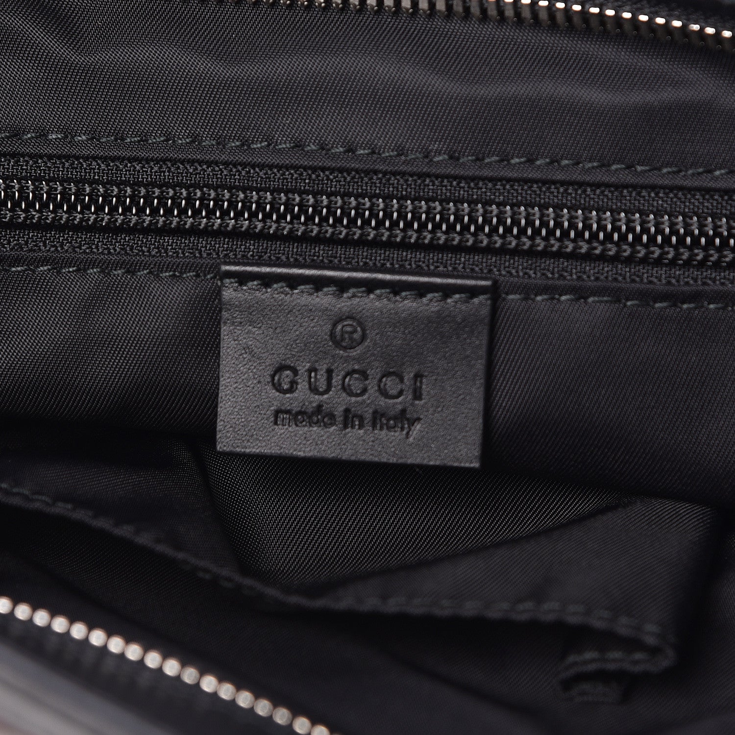 Gucci Techno Canvas Web Vertical Tote Black 6 of 10