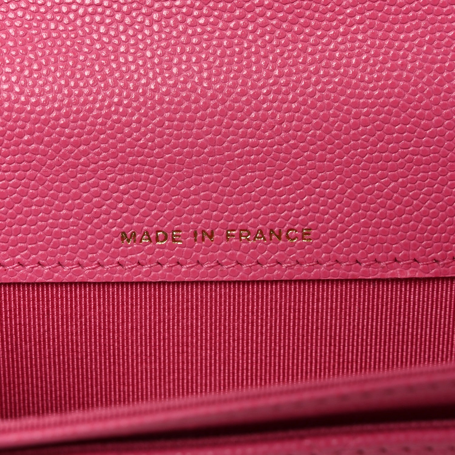 Chanel Caviar Quilted Flap Card Holder Wallet Pink 6 of 8