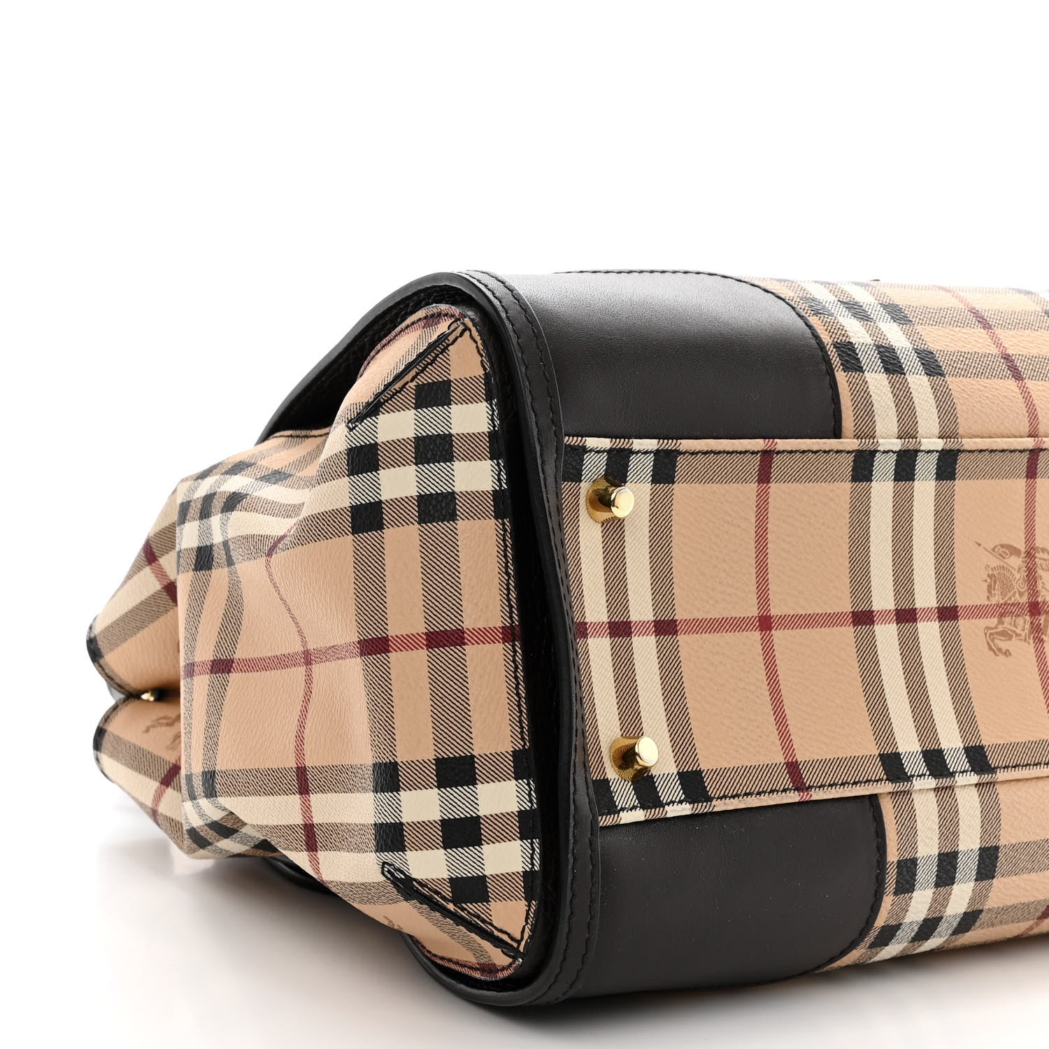 Burberry Haymarket Check Small Gladstone Chocolate 10 of 12