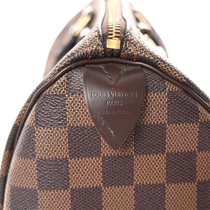 Louis Vuitton Damier Ebene Speedy 25 6 of 10