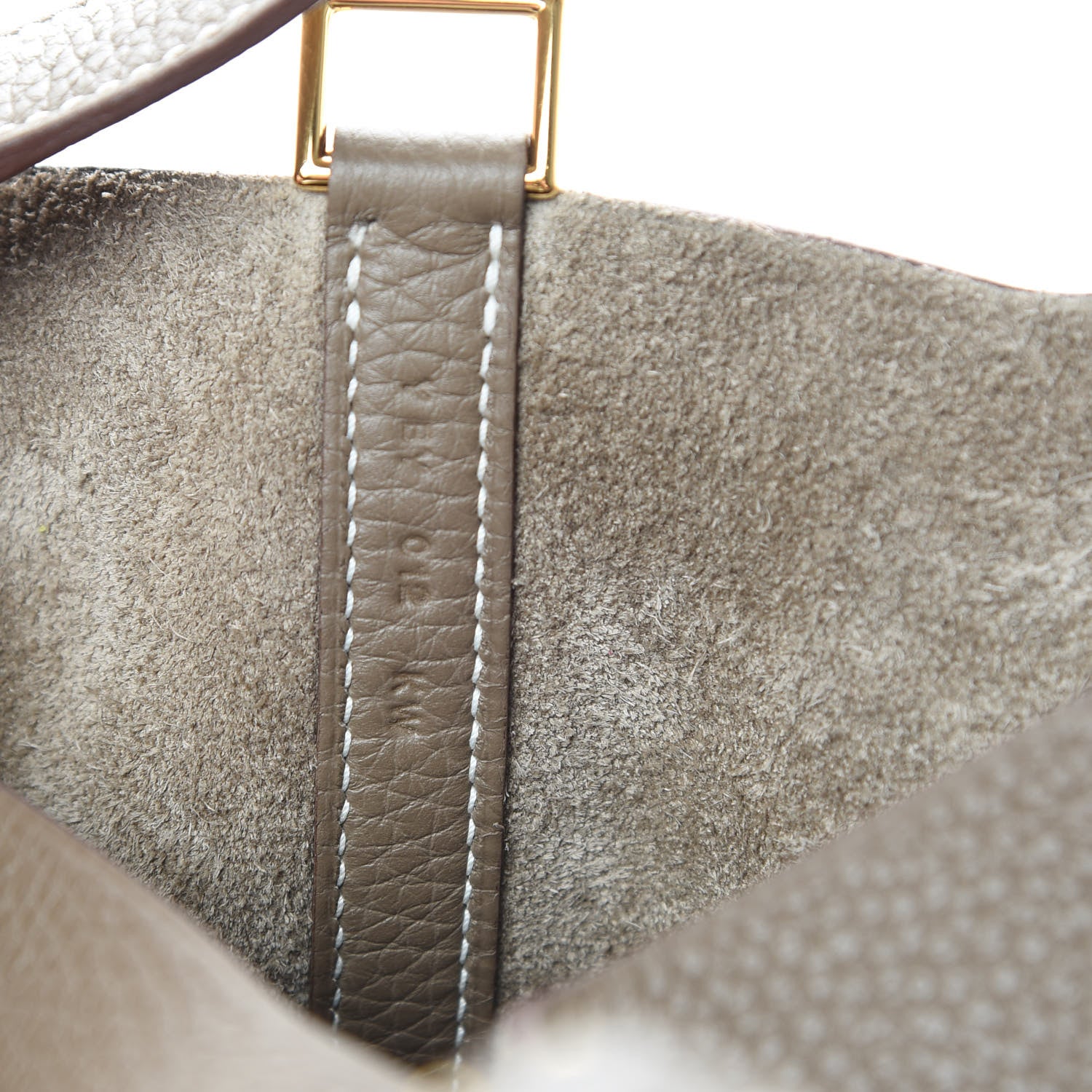 Hermes Taurillon Clemence Picotin Lock 18 PM Etoupe 7 of 10