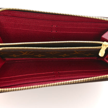 Louis Vuitton Monogram Clemence Wallet Fuchsia 5 of 7