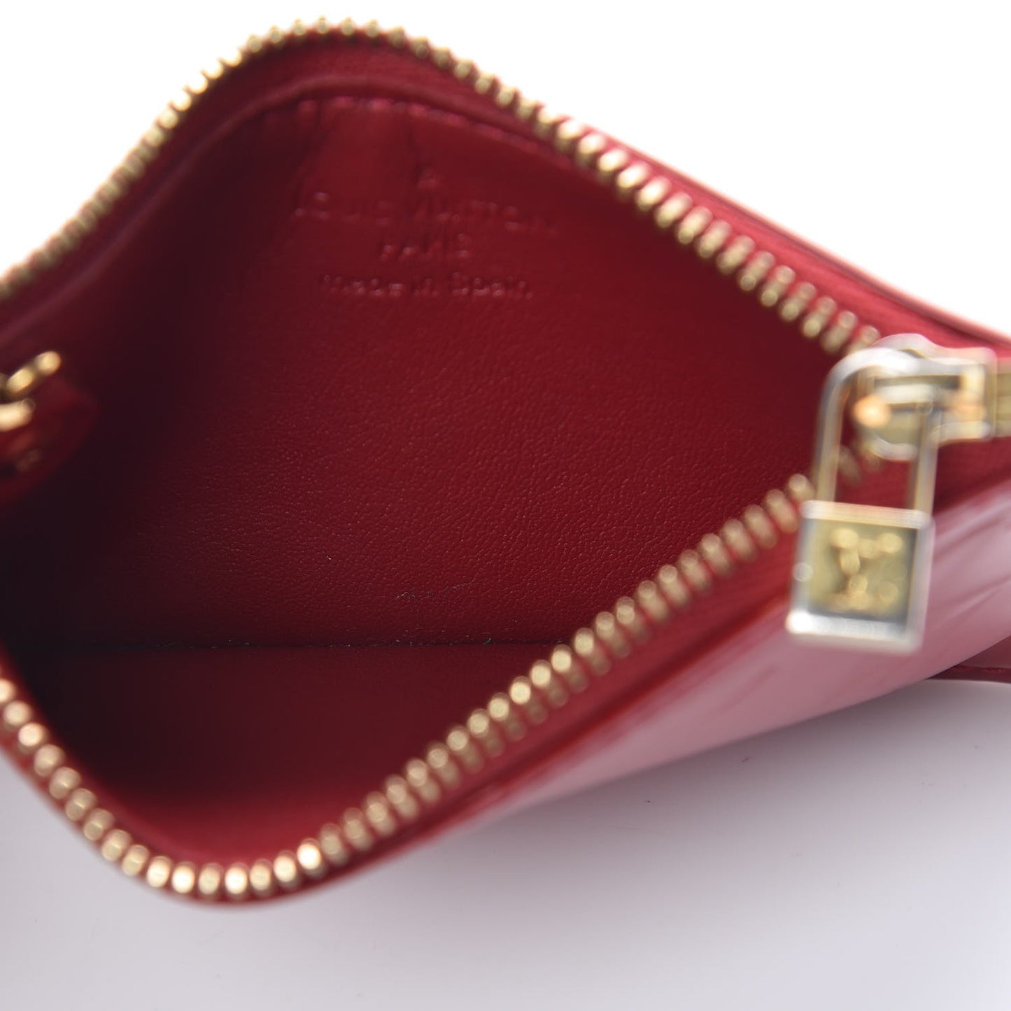 Vernis Key Pouch Pomme D'Amour