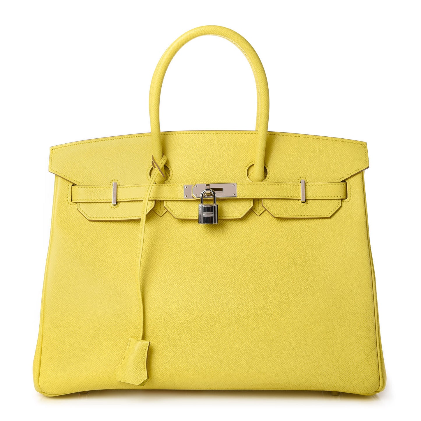 Epsom Birkin 35 Lime