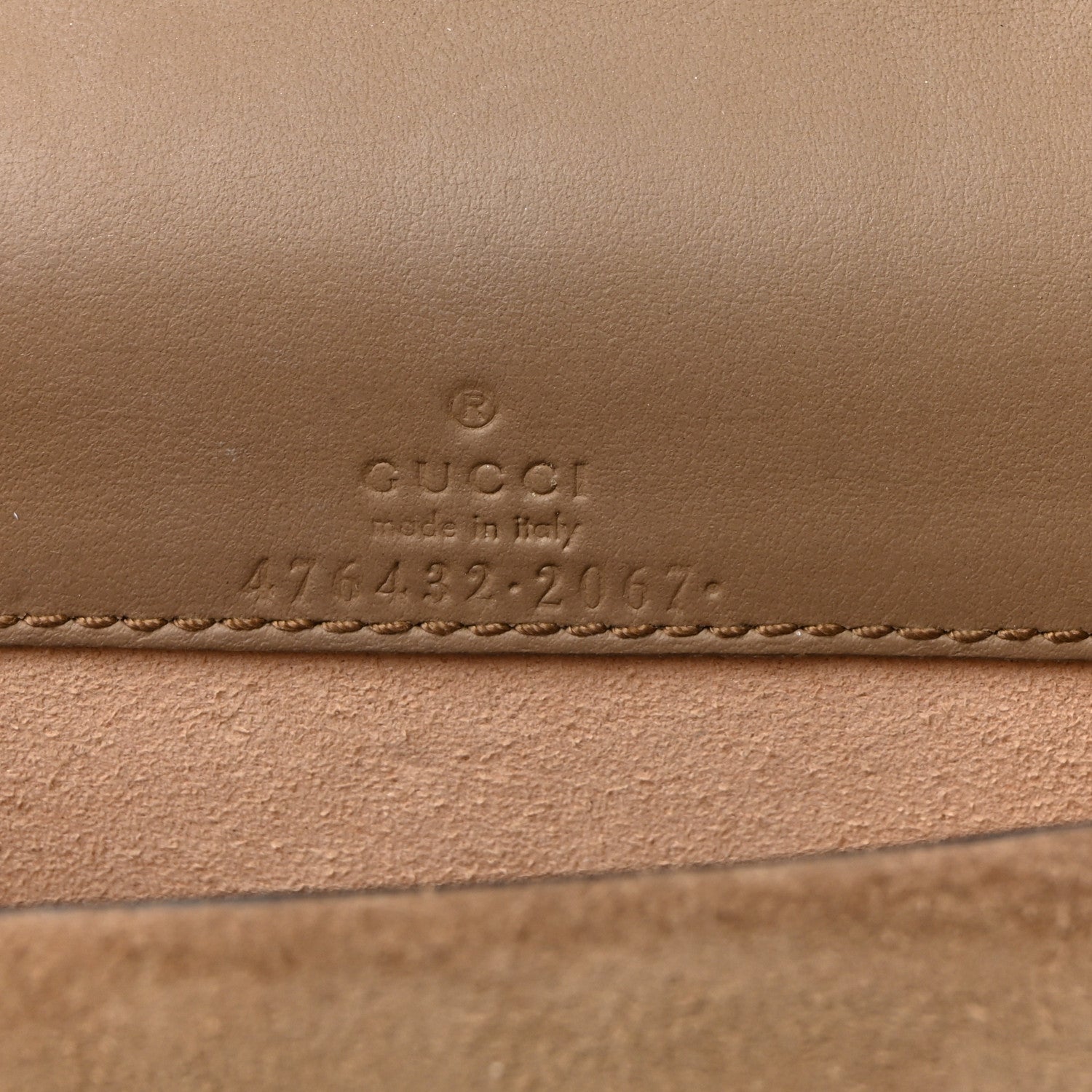 Gucci GG Supreme Monogram Super Mini Dionysus Shoulder Bag Taupe 6 of 9